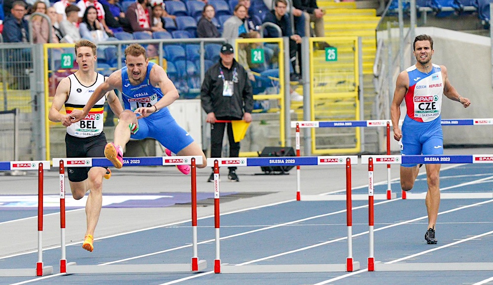 Atletica, Sibilio d'oro nei 400 ostacoli. Furlani, Folorunso e 4x100 maschile d'argento, Cestonaro di bronzo