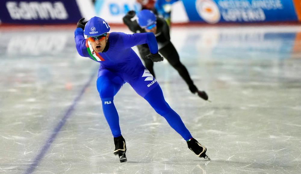 Mondiali di Heerenveen: Andrea Giovannini bronzo nella mass start