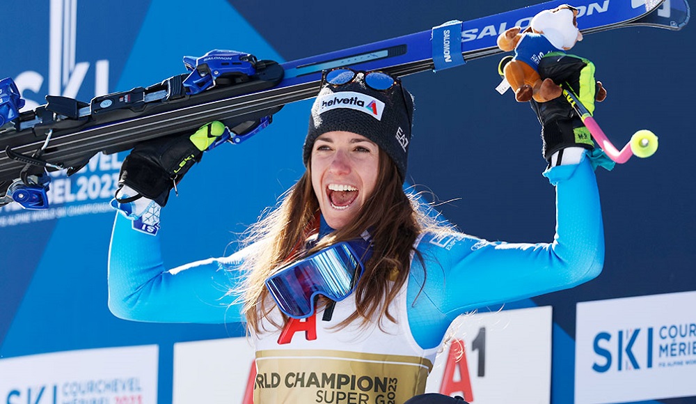 Marta Bassino incanta a Méribel: medaglia d'oro nel super-G iridato