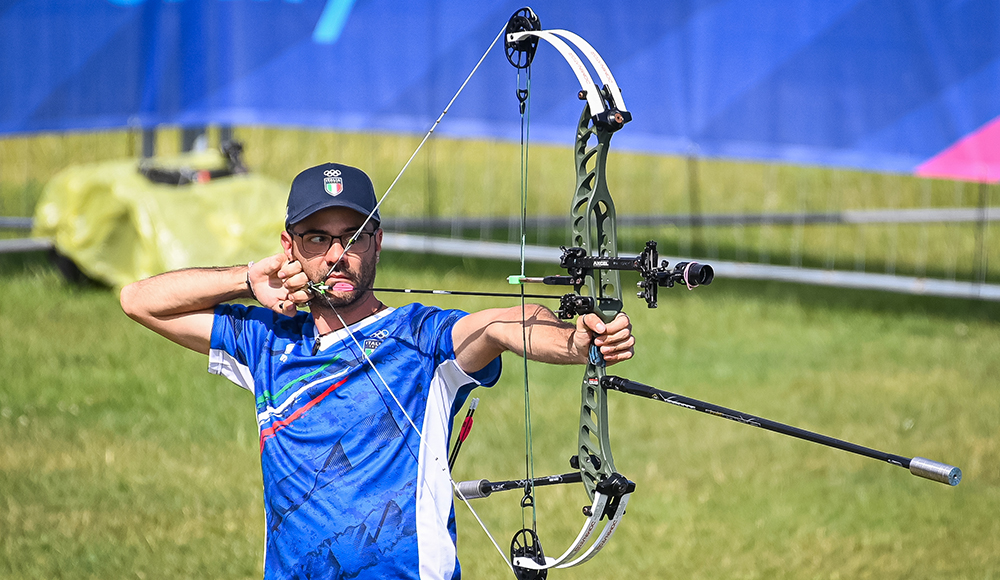 Tiro con l'arco: medaglia d'argento per Marco Bruno nel compound