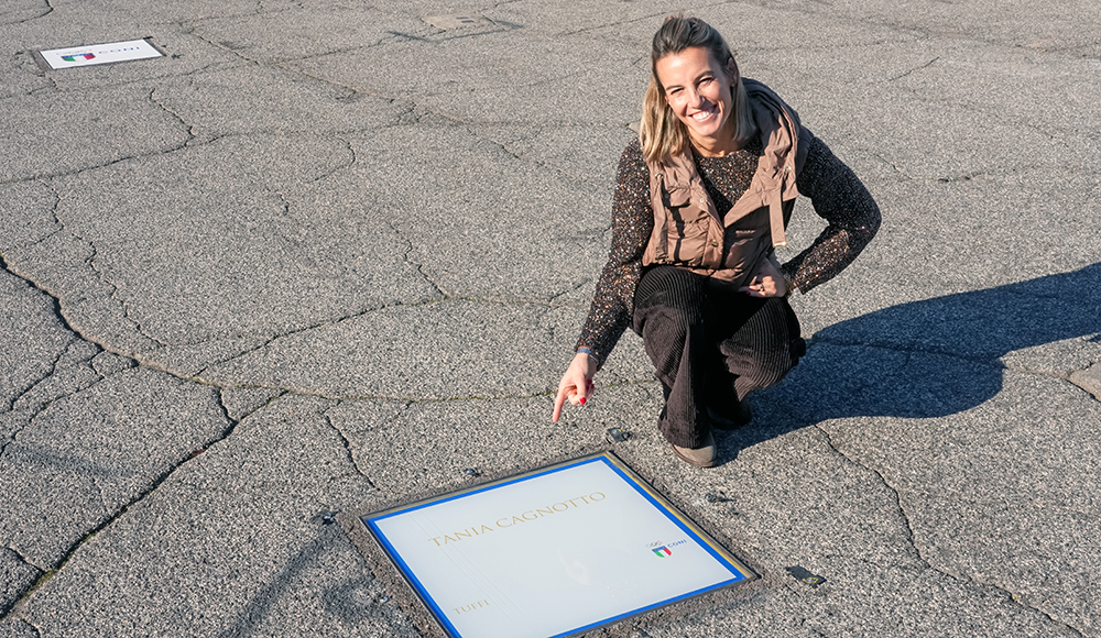 Italian sports Walk of Fame welcomes Tania Cagnotto: “Immense satisfaction, it will be here forever”