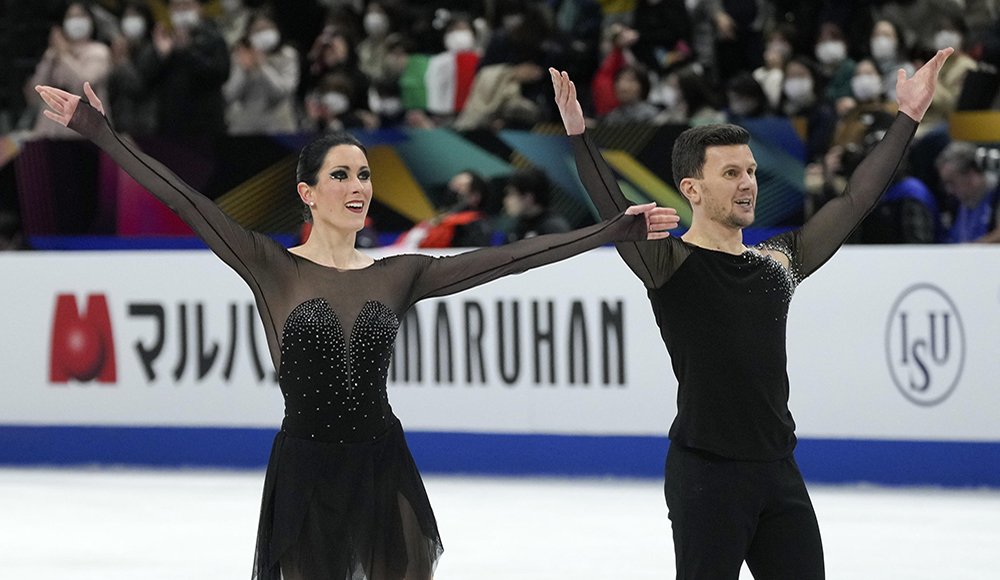 Mondiali di Saitama, medaglia d’argento per Charlène Guignard e Marco Fabbri nella danza