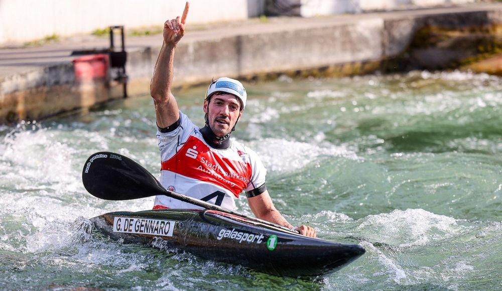 Coppa del Mondo: Giovanni De Gennaro primo nel K1 ad Augsburg, seconda Stefanie Horn