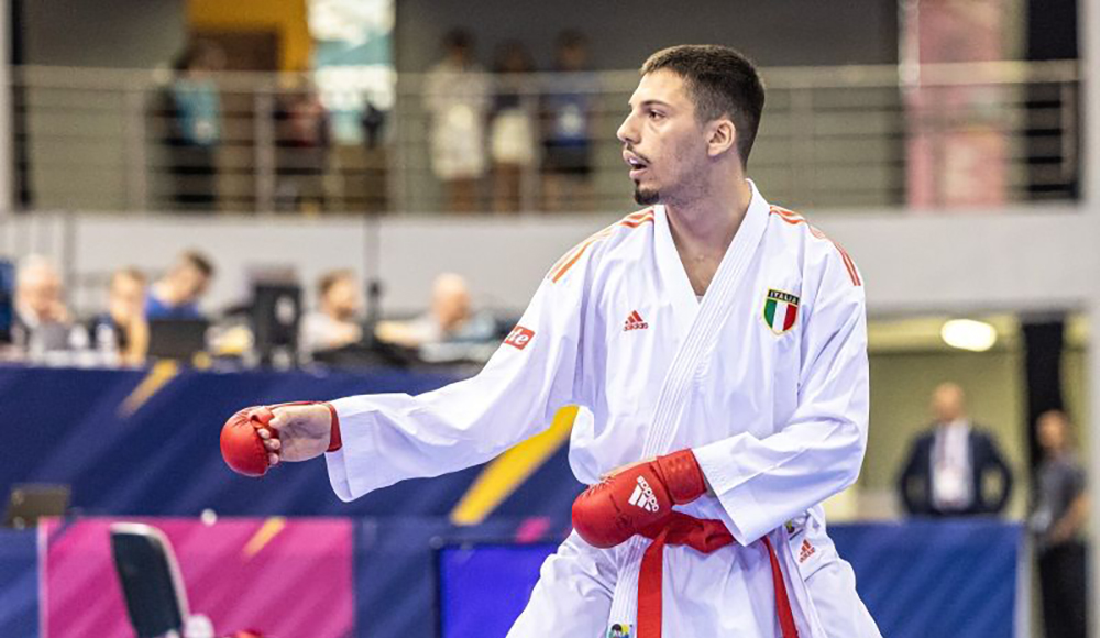 Karate, quattro medaglie per l’Italia Team nel kumite: De Vivo e Ferracuti d’argento, bronzo per Martina e Mangiacapra