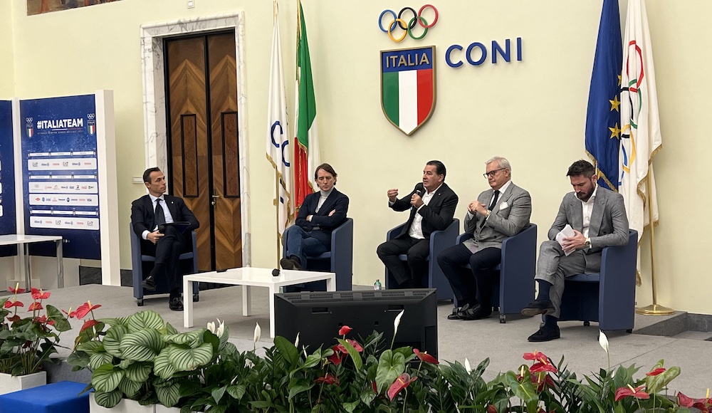 At the Salone d’Onore, the round table “Coaching the Azzuro – a Debate between Head Coaches”
