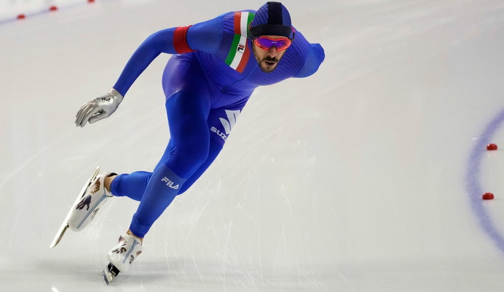 Davide Ghiotto splende agli Europei di Heerenveen: medaglia d'argento sui 5.000 metri