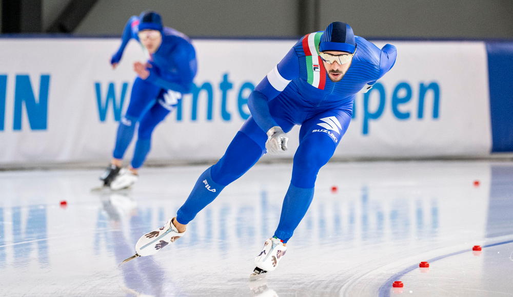 Coppa del Mondo: Davide Ghiotto domina sui 10.000 metri a Stavanger, terzo Michele Malfatti