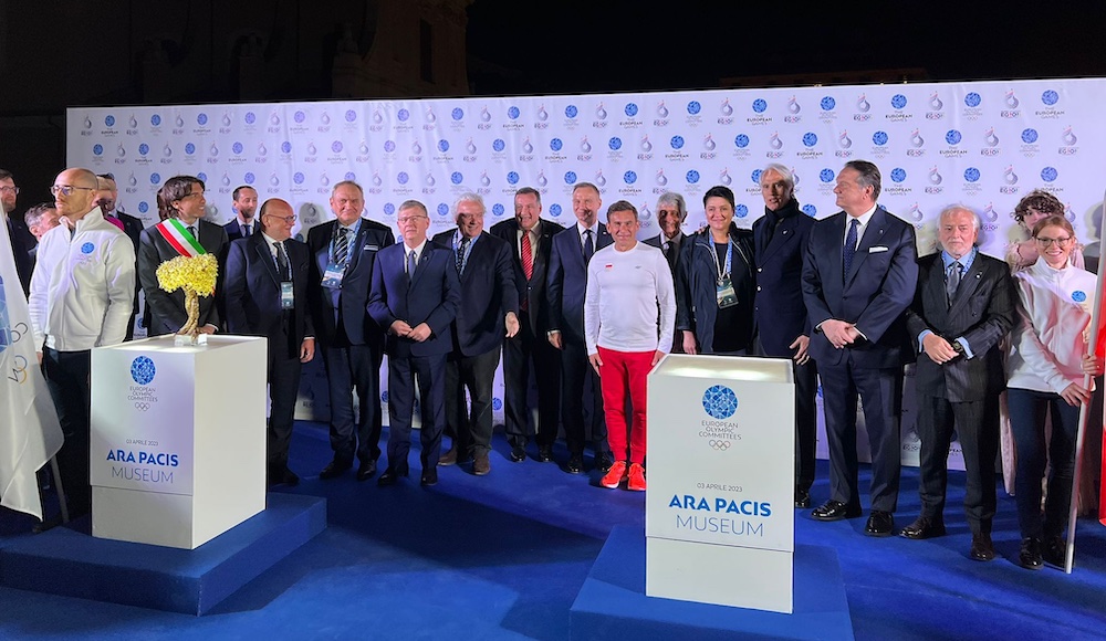 The Torch is lit at the Ara Pacis: the journey towards Krakow 2023 gets underway from Rome