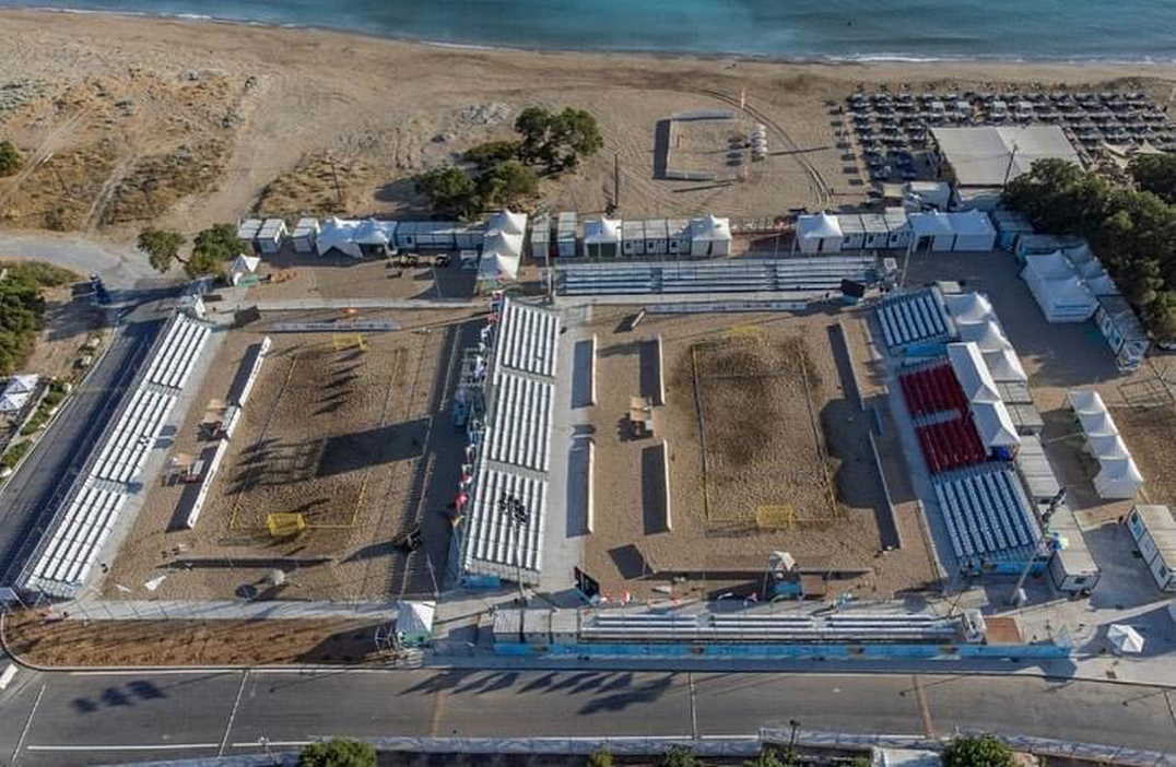 Italia Team in Heraklion with 102 Azzurri in 12 beach disciplines