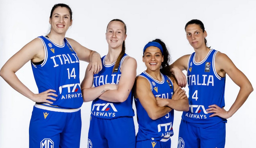 Le quattro azzurre selezionate per i Mondiali 3x3 di Vienna