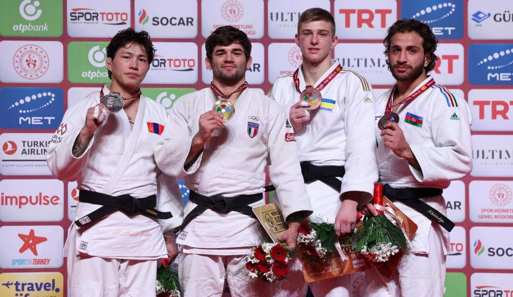 Grand Slam di Antalya: Manuel Lombardo primo nei -73 kg