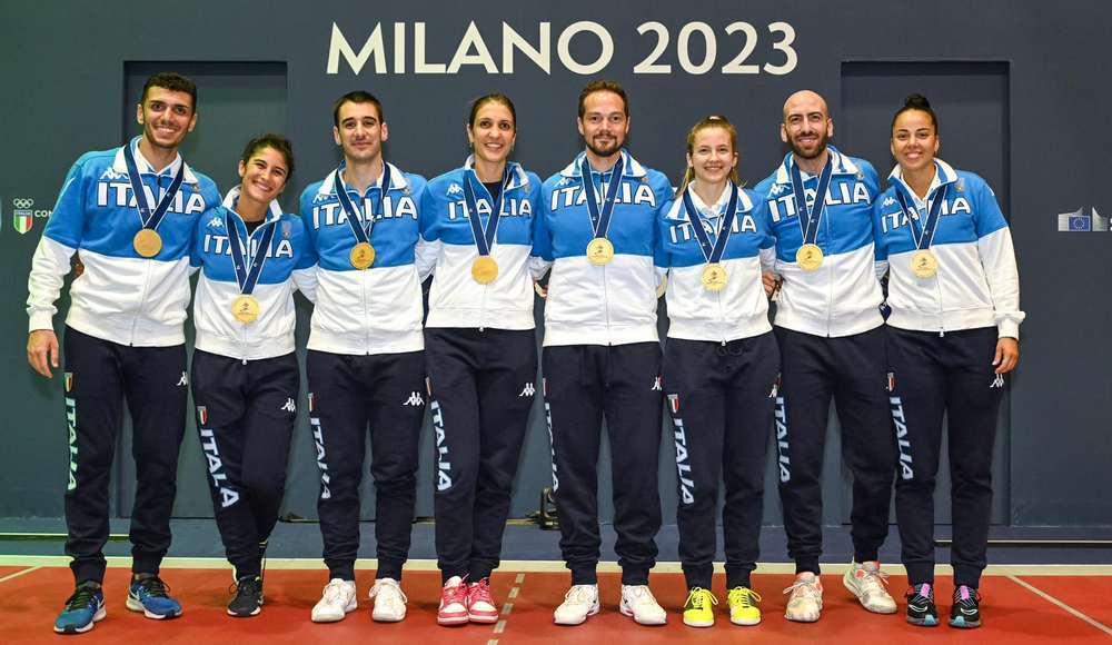 Milano si tinge d'azzurro: oro mondiale per le fiorettiste e gli spadisti