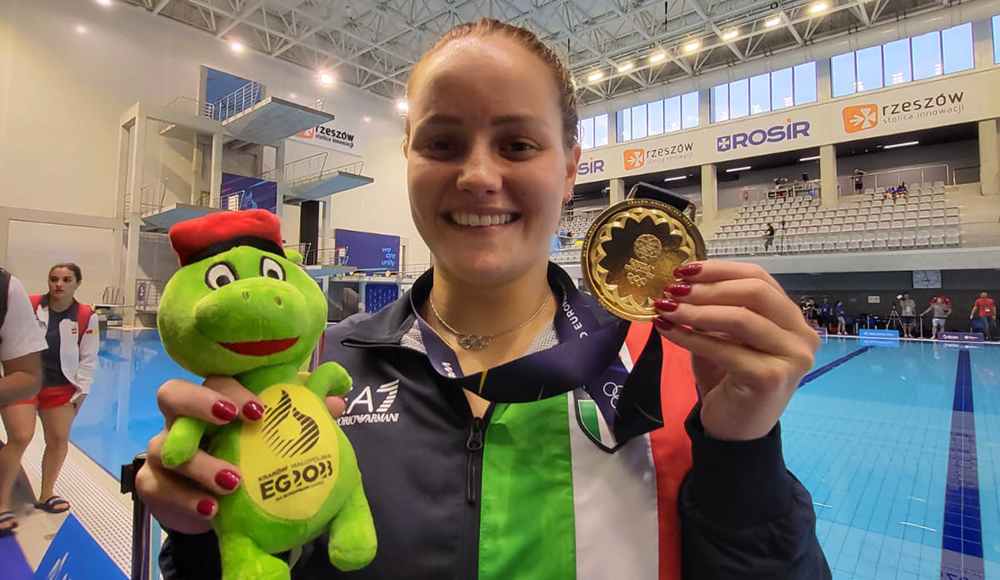 Tuffi, trampolino 3m: medaglia d'oro per Chiara Pellacani che conquista anche la carta per Parigi 2024