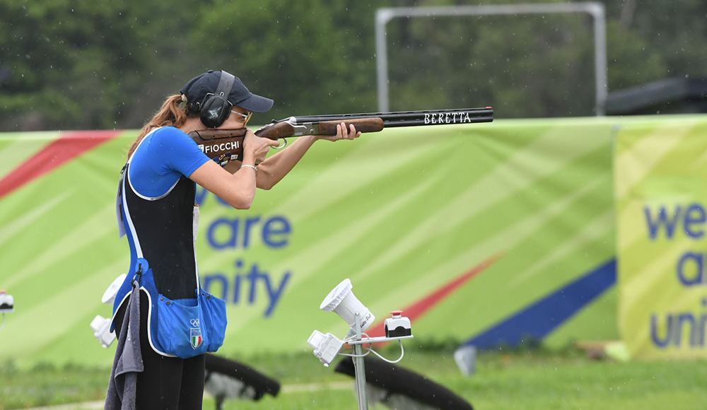 Tiro a volo: Jessica Rossi conquista medaglia d'oro e carta olimpica nel trap