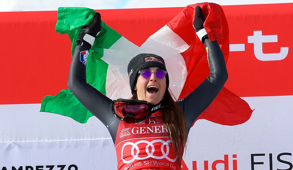 Coppa del Mondo: Goggia trionfa nella discesa femminile di Cortina d'Ampezzo