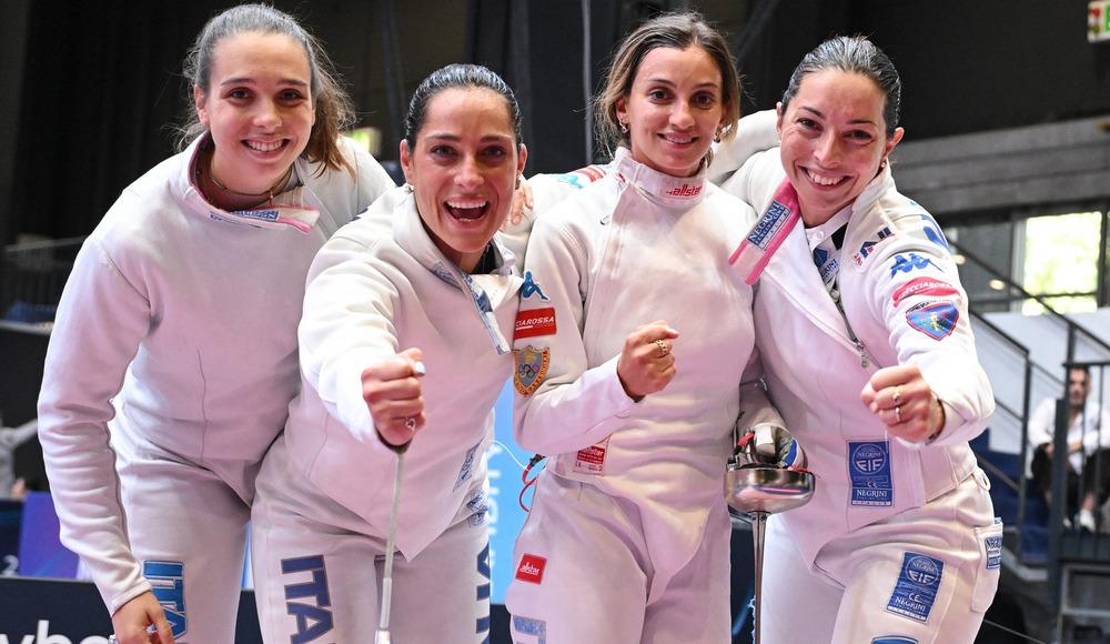 World Championships in Milan: fencers win silver and claim large points haul for the Olympic rankings