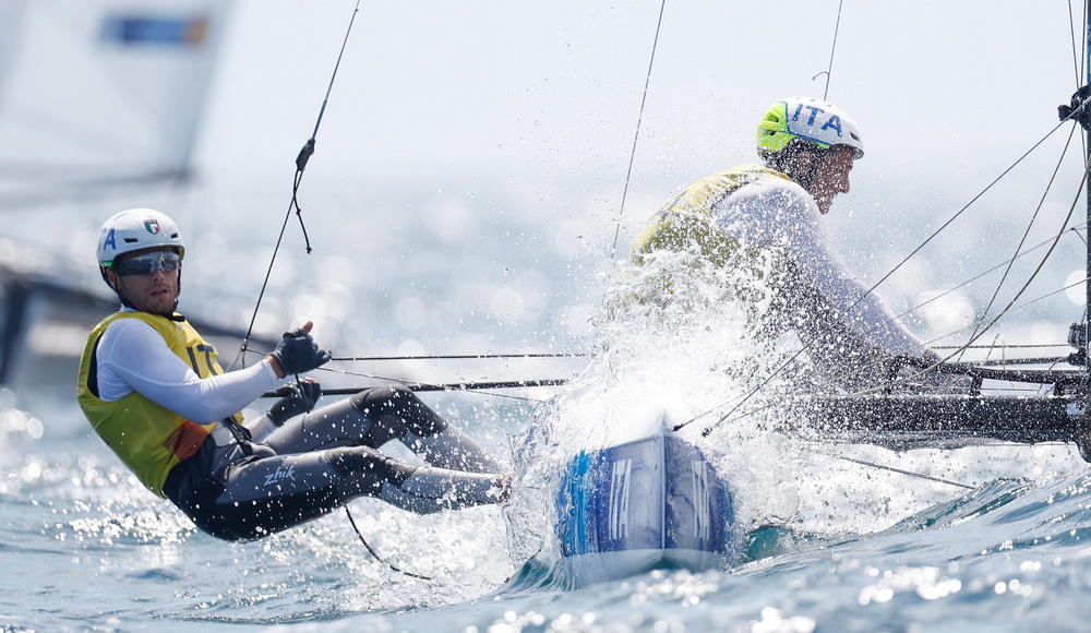 Tita e Banti alla guida dei Mondiali nel Nacra 17: prima carta olimpica per l'Italia Team