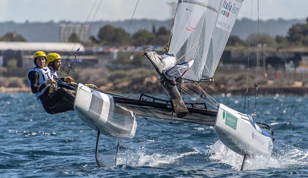 Trofeo Princesa Sofia, Nacra 17: secondo posto per la coppia Bissaro-Frascari Diotallevi, terzi Ugolini e Giubilei