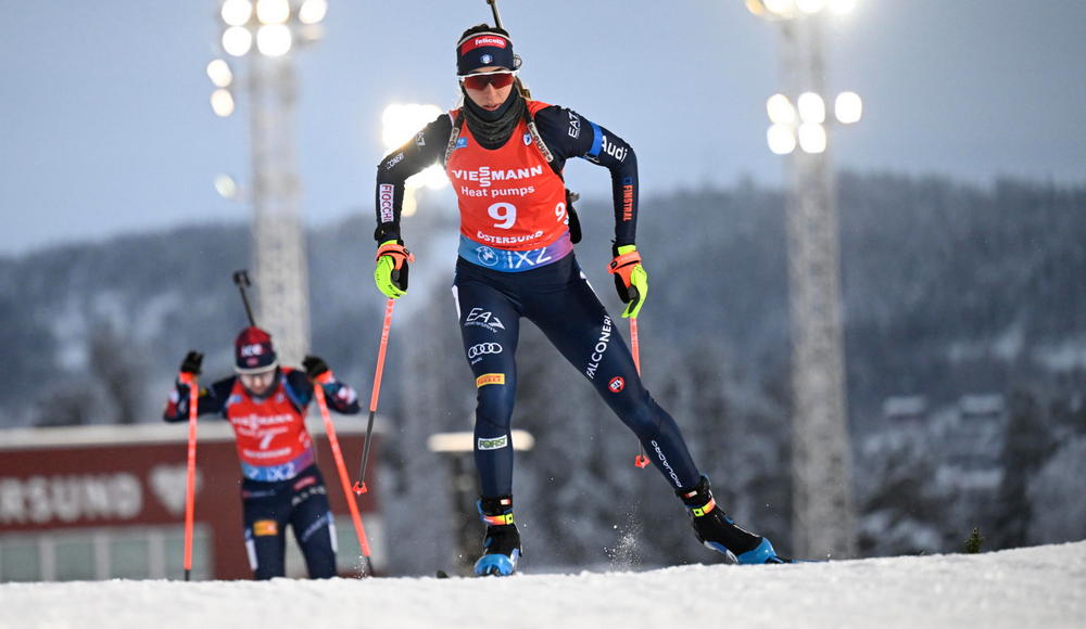 Lisa Vittozzi torna sul podio in Coppa del Mondo: terza nella sprint di Ruhpolding