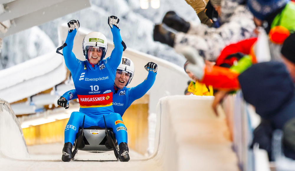 Voetter e Oberhofer seconde a Winterberg: terzo podio stagionale in Coppa del Mondo