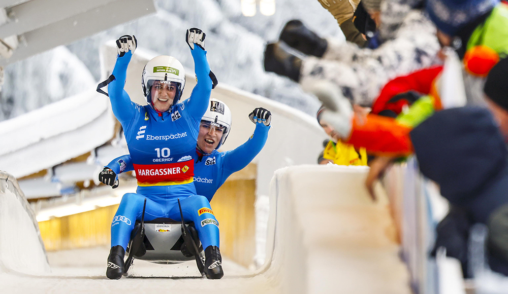Doppio femminile, il secondo posto di St. Moritz vale il titolo: Voetter ed Oberhofer vincono la Coppa del Mondo