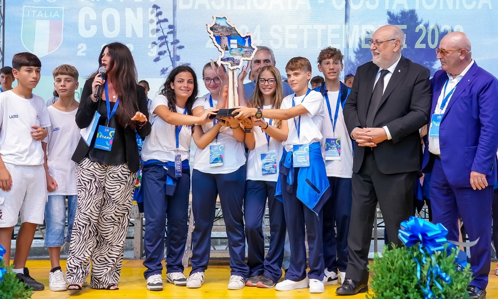 Trofeo CONI 2023: vince ancora il Lazio, bissato il successo dello scorso anno. Sul podio Sicilia e Puglia 