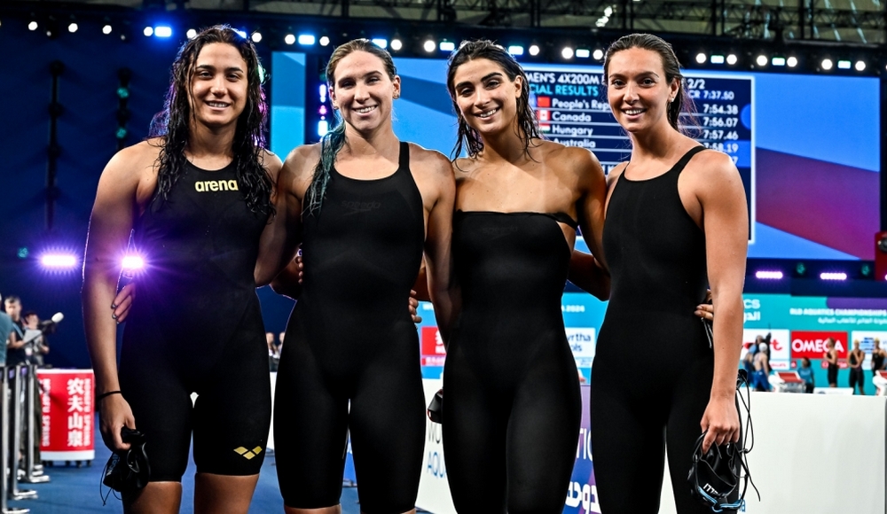 Mondiali di Doha: la staffetta 4x200 stile libero femminile azzurra stacca il biglietto per Parigi 2024