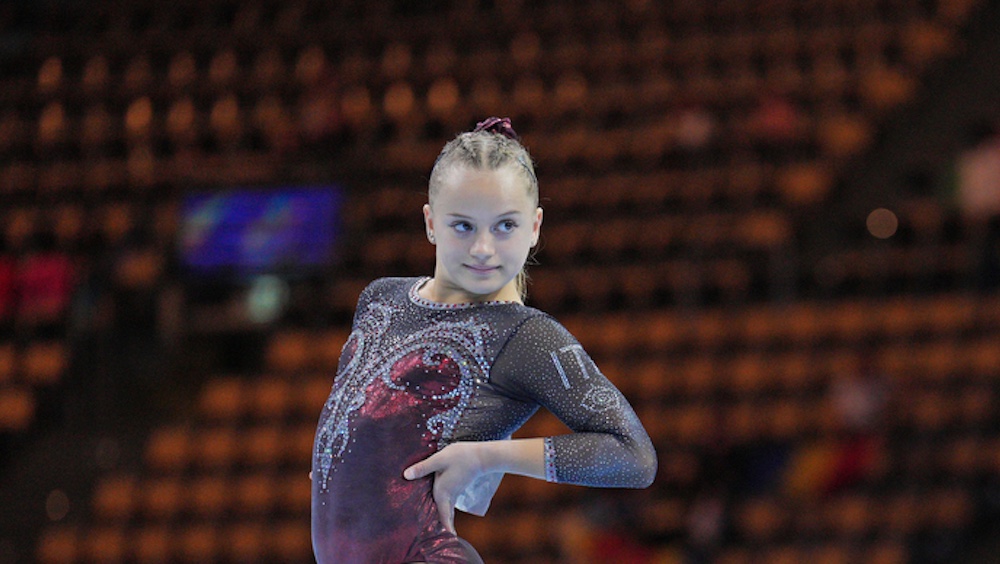 Primo podio in Coppa del Mondo per Chiara Barzasi: azzurra terza alla trave a Doha