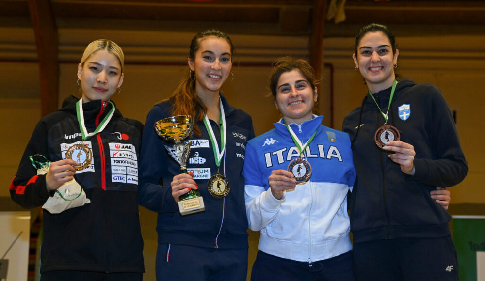 Sciabola: Martina Criscio chiude terza a Sint-Niklaas e ritrova il podio in Coppa del Mondo