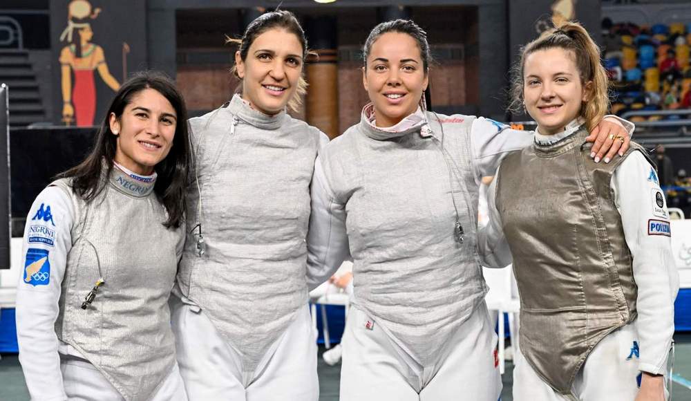 Scelte le squadre di Parigi 2024, la portabandiera dell'Italia Team Arianna Errigo guida i 24 schermidori azzurri