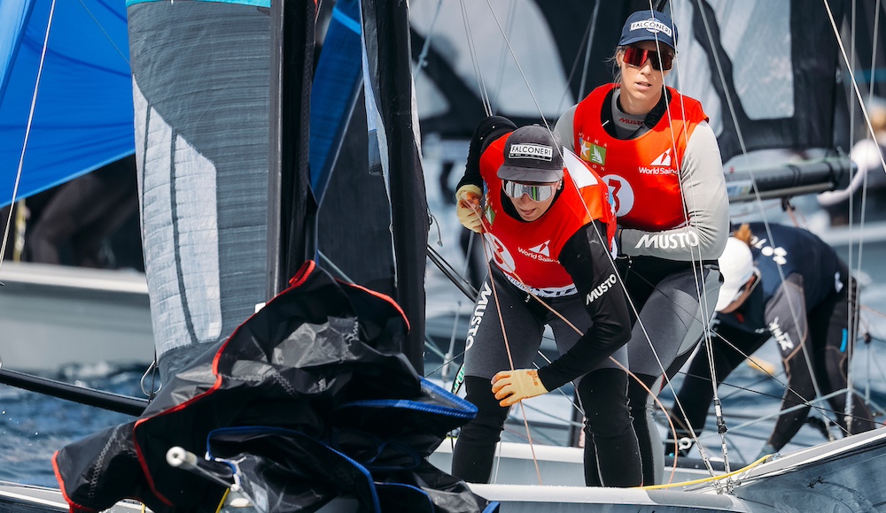 Medaglia di bronzo per Jana Germani e Giorgia Bertuzzi ai Mondiali di 49erFX a Lanzarote