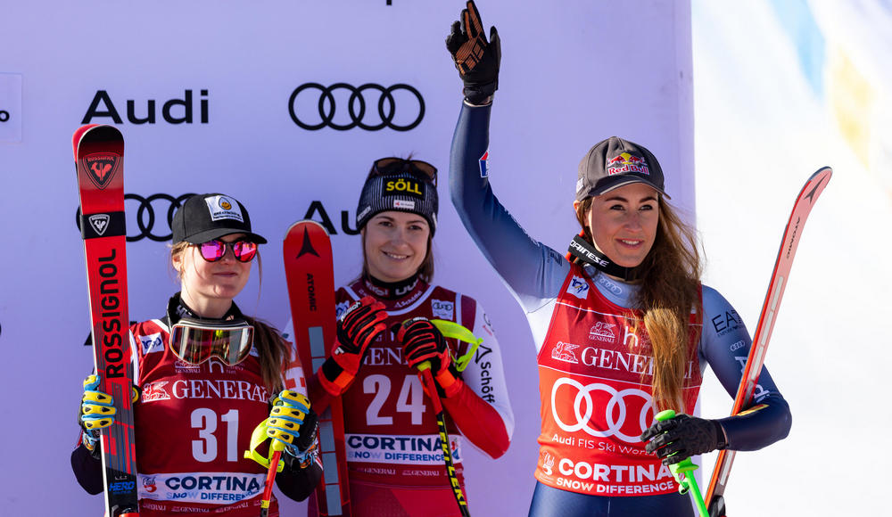 Coppa del Mondo: Sofia Goggia chiude in terza posizione la discesa inaugurale di Cortina