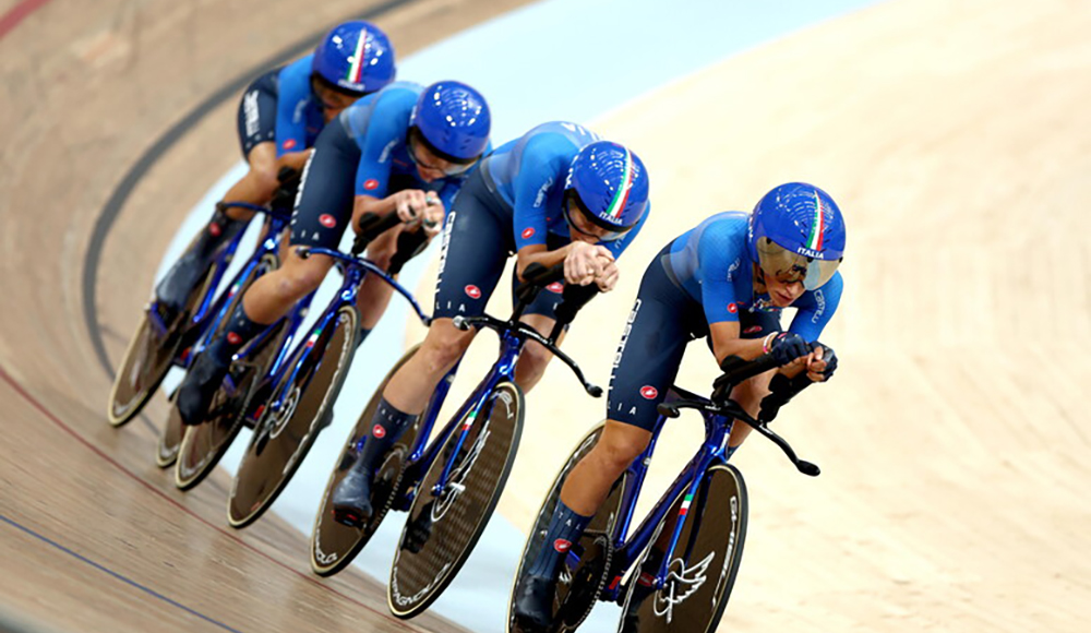 Europei di Apeldoorn, inseguimento a squadre: trionfano le azzurre, bronzo per il quartetto maschile. Poi Bianchi d'oro e Fidanza di bronzo