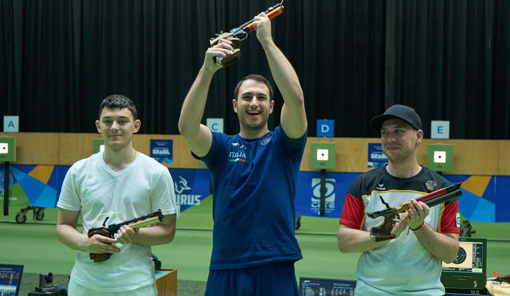 Pistola 10 metri: Federico Nilo Maldini vince il preolimpico di Rio e ottiene la carta per Parigi 2024