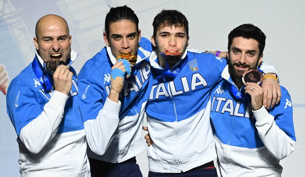 Coppa del Mondo, Tommaso Marini trionfa nel fioretto: storico podio tutto azzurro a Parigi