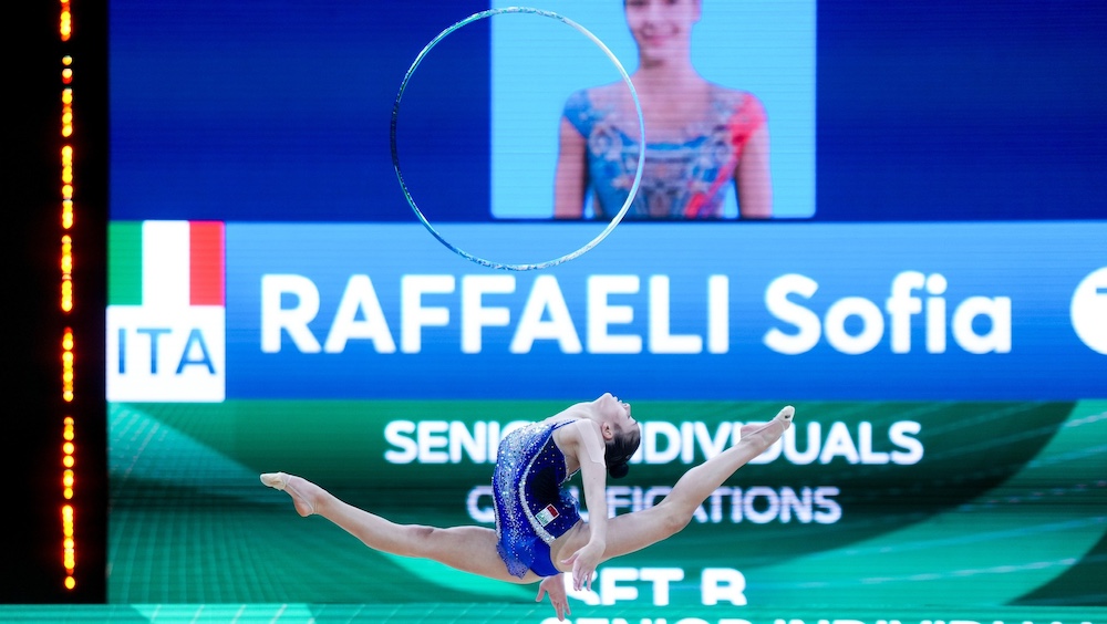 Europei di Budapest: Raffaeli conferma l’argento nel concorso generale, seconde anche le Farfalle