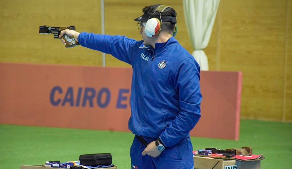 La Coppa del Mondo fa tappa a Monaco: in palio il pass olimpico nella pistola automatica per Spinella