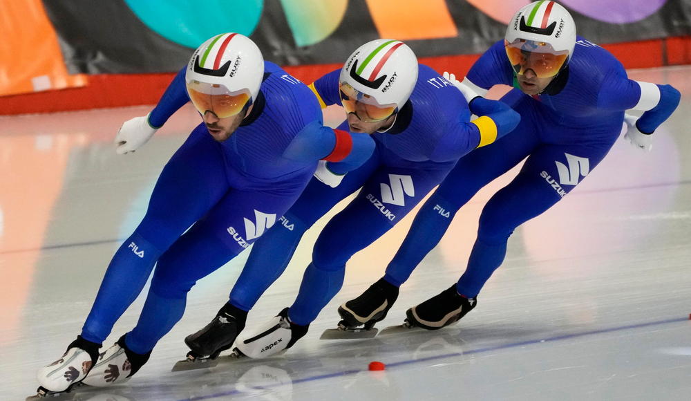 Italia maschile sul tetto del mondo: storica medaglia d'oro nell'inseguimento a squadre di Calgary