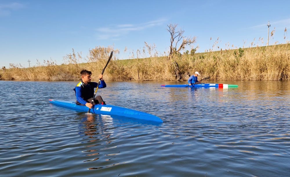 Canoa velocità: azzurri sottoposti a test funzionali durante il ritiro in Sicilia