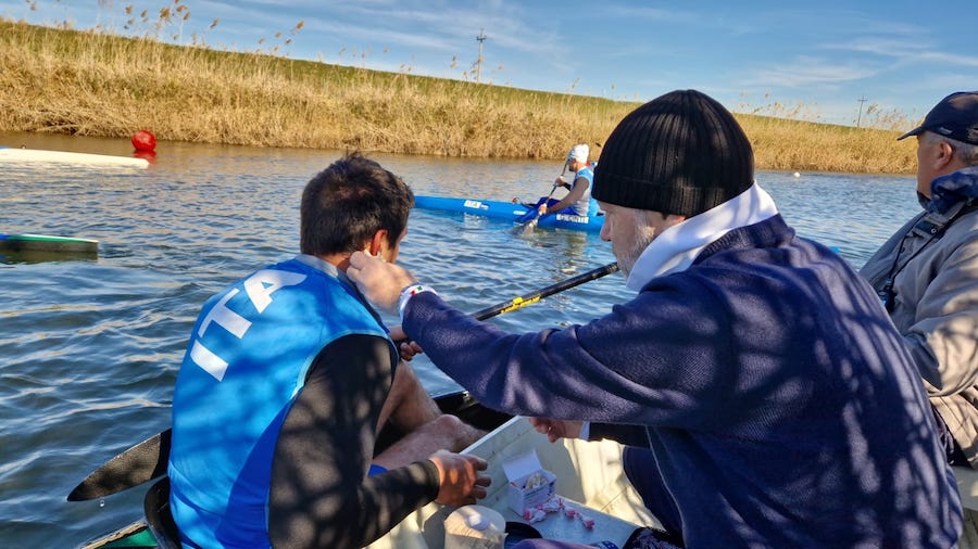 Test canoa velocita 2