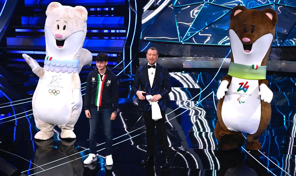 Ecco Tina e Milo, le mascotte di Milano Cortina 2026 debuttano a Sanremo