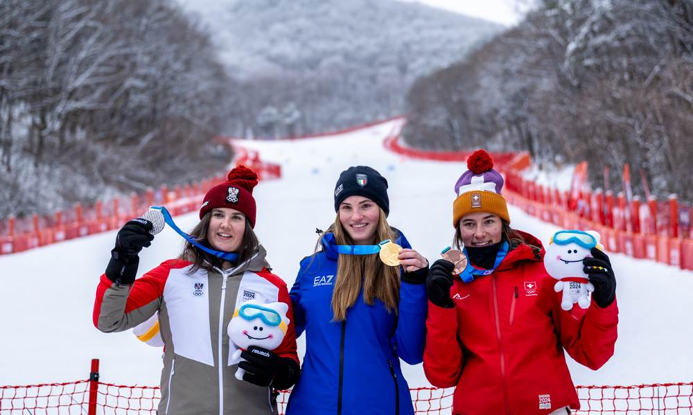 A Gangwon 2024 fa festa anche lo sci! Camilla Vanni vince l'oro nel Super-G
