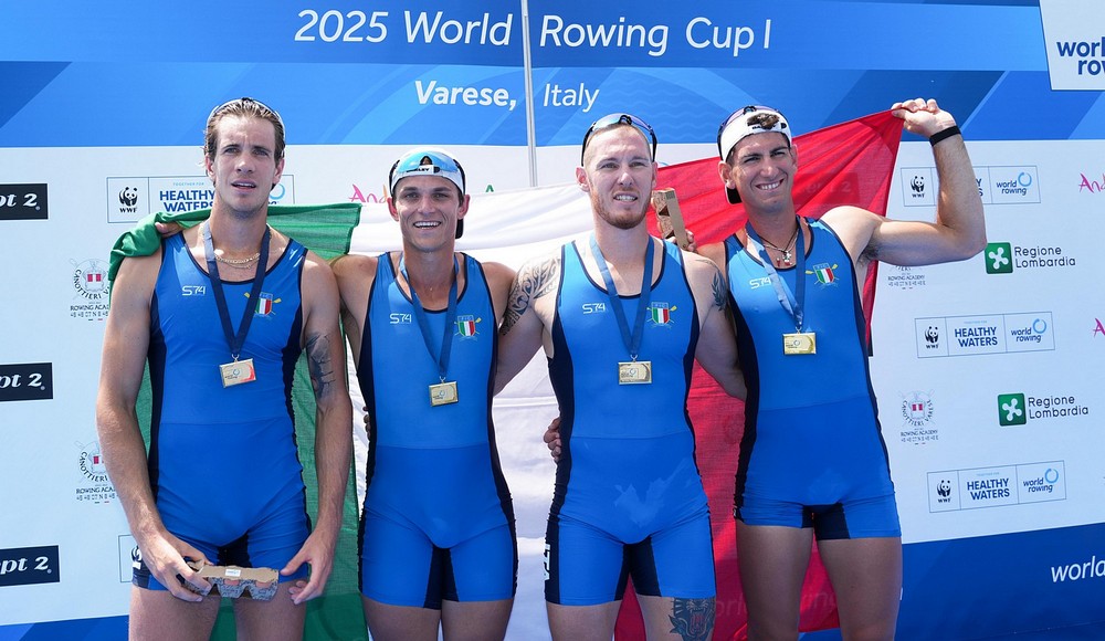 Concluso il primo atto della Coppa del Mondo a Varese: poker di podi per l'Italia alla Schiranna