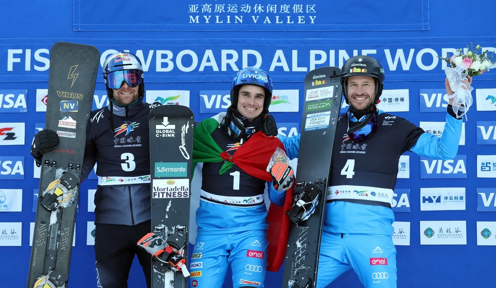 PGS, poker azzurro di podi all'opening di Coppa del Mondo in Cina: vittorie per Dalmasso e Bormolini