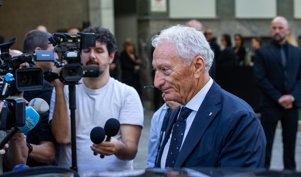 Buonfiglio camera ardente Armani