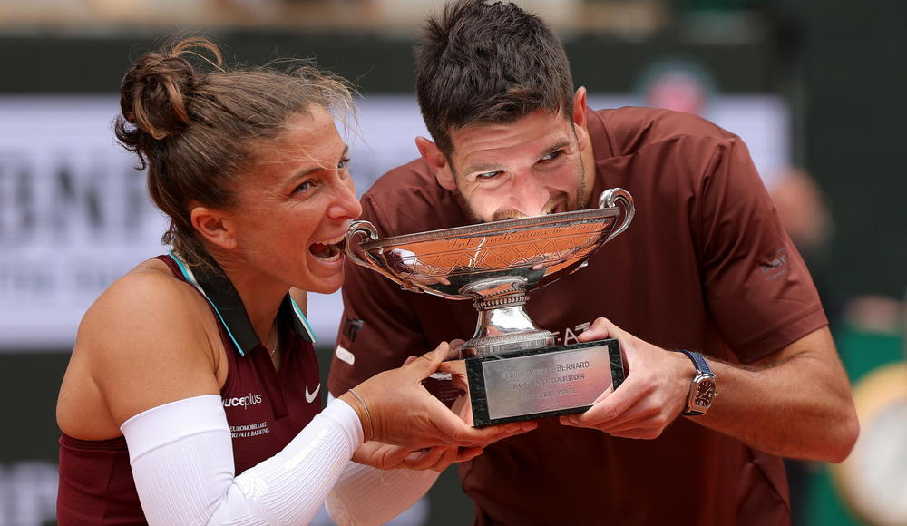 Roland Garros: Sara Errani e Andrea Vavassori conquistano il titolo nel doppio misto di Parigi
