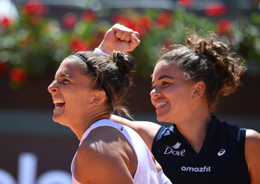 Errani e Paolini tornano in finale al Foro