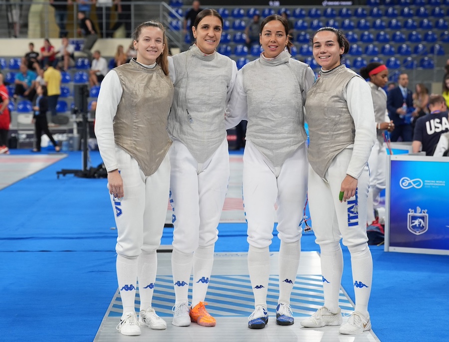 Fiorettiste medagliate ai Mondiali