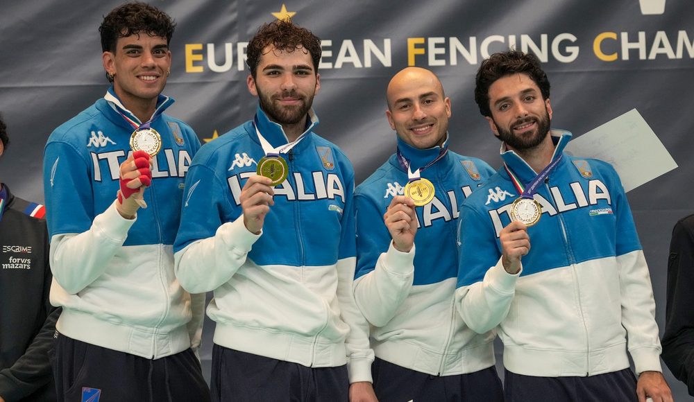 Europei, oro per i fiorettisti e spadiste di bronzo: la Nazionale saluta Genova con 13 medaglie