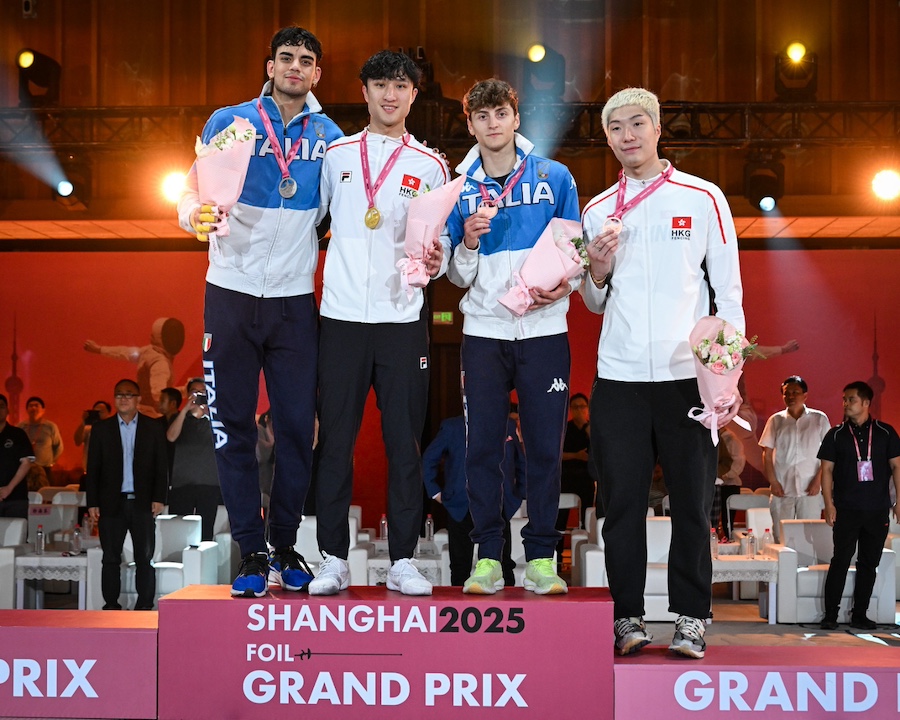 GP Shanghai azzurri sul podio